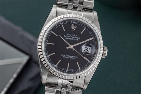 rolex 16220 swartz|rolex oyster perpetual datejust 16220.